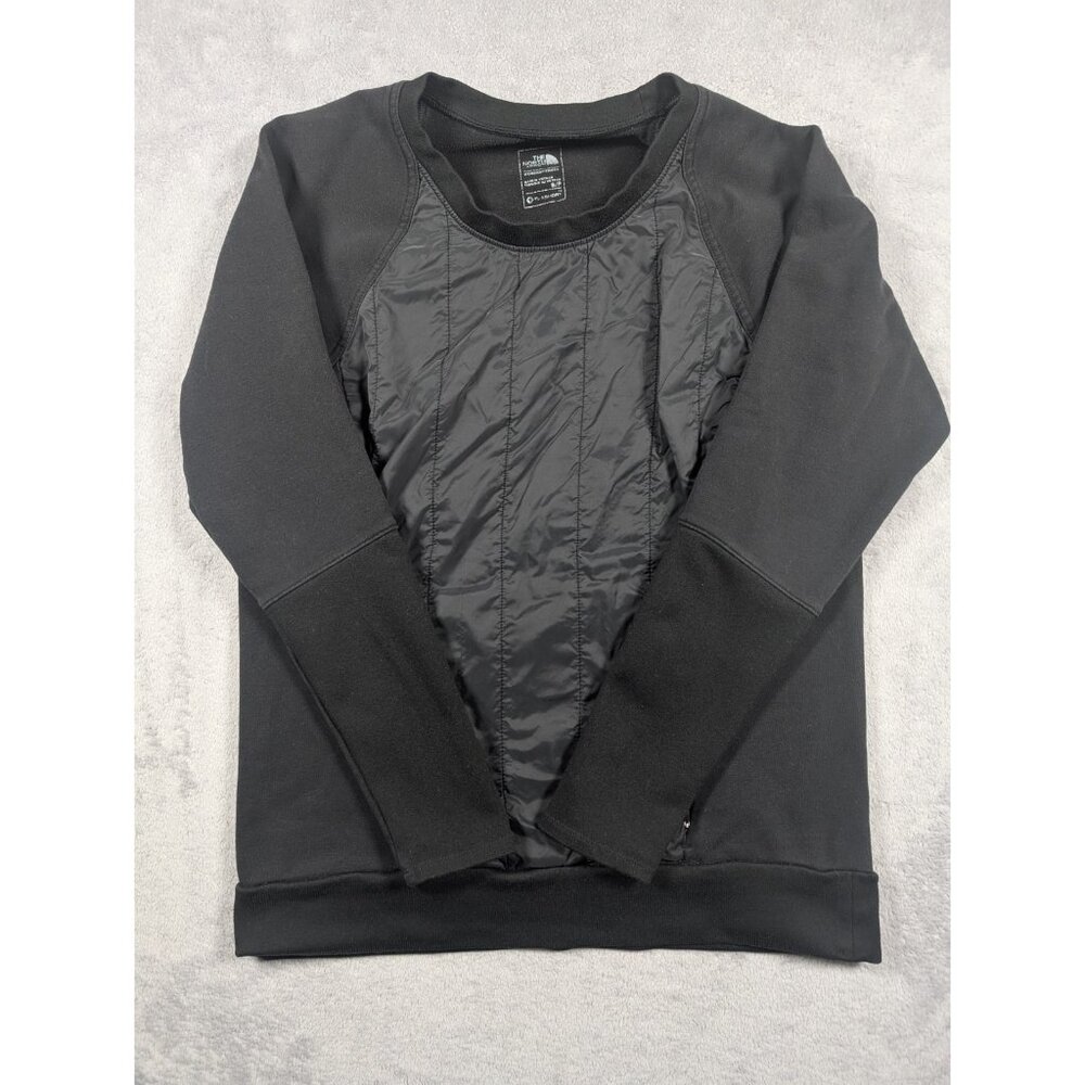 The North Face Sweatshirt Womens Size Small Puffer Front Athleisure Loungwear